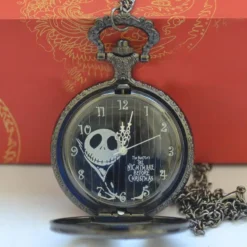Montre à Gousset Univers De Tim Burton -Vintage Soldes montre a gousset univers de tim burton 4