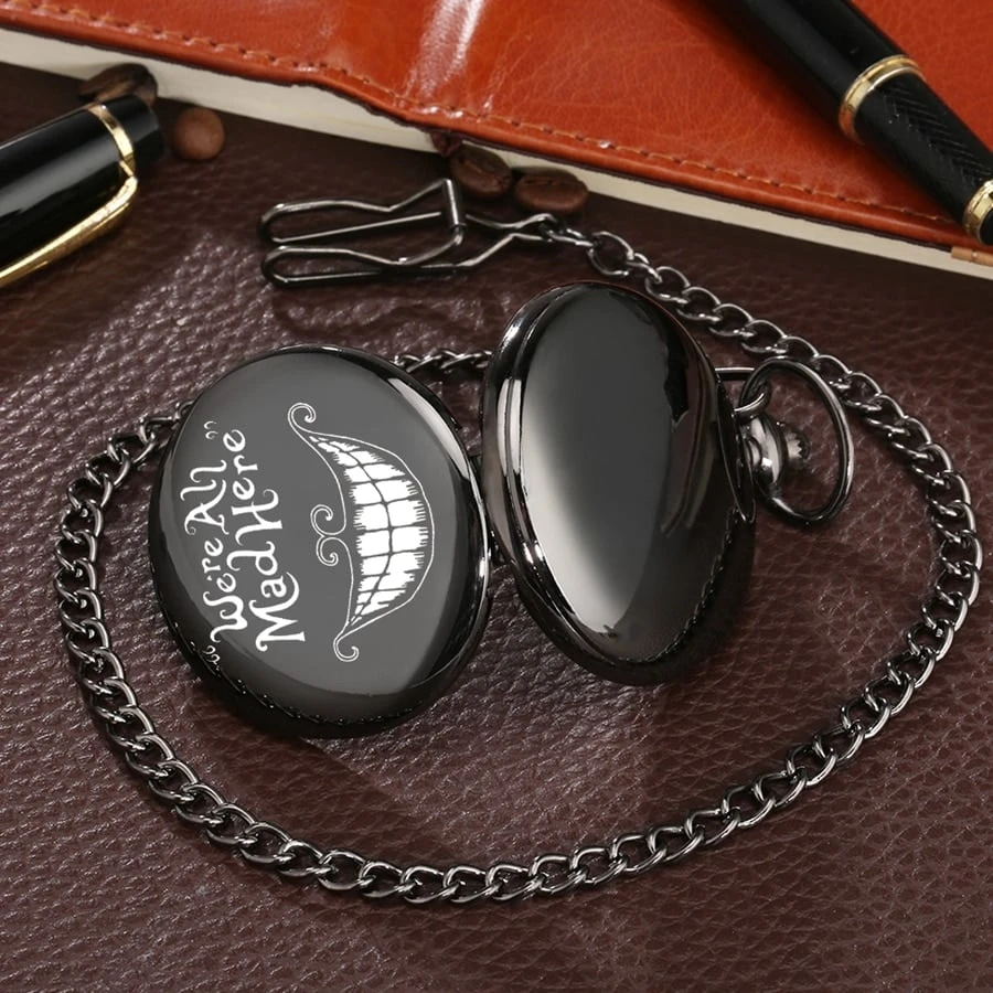 Montre à Gousset We Are All Mad Here 4 Montre à Gousset We Are All Mad Here – Image 4