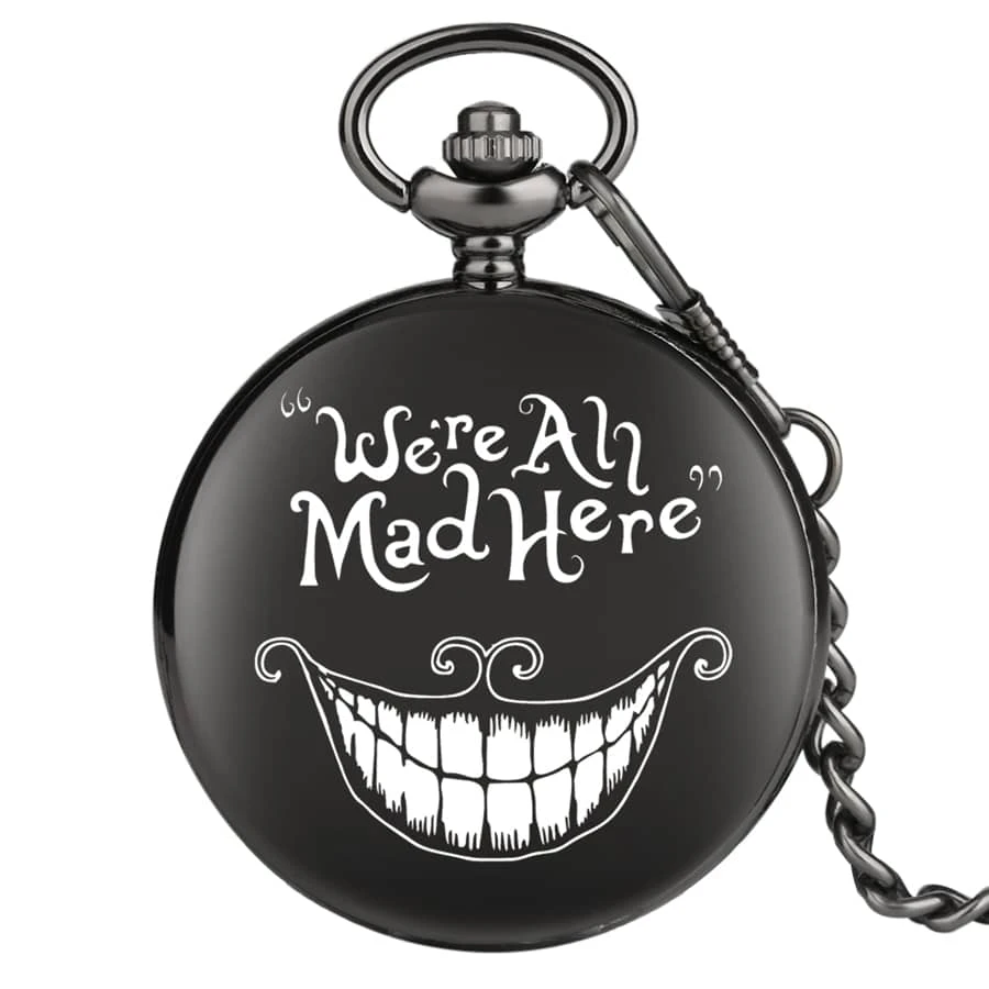 Montre à Gousset We Are All Mad Here 5 Montre à Gousset We Are All Mad Here – Image 5