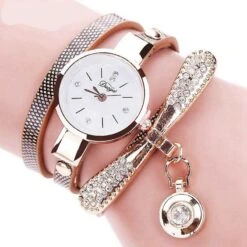 Montre Bracelet Vintage Avec Pendentif Cristal Doré 17 Montre Bracelet Vintage Avec Pendentif Cristal Doré -Vintage Soldes montre bracelet vintage avec pendentif cristal dore 6