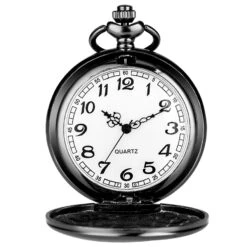 Montre De Poche à Gousset Noire Personnalisé 11 Montre De Poche à Gousset Noire Personnalisé -Vintage Soldes montre de poche a gousset noire personnalise 6