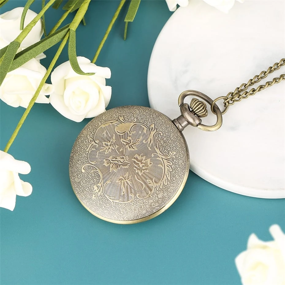 Montre De Poche Vintage Avec Chiffres Romains 4 Montre De Poche Vintage Avec Chiffres Romains – Image 4