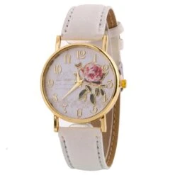 Montre Vintage à Petit Cadran En Faux Cuir Pour Femme