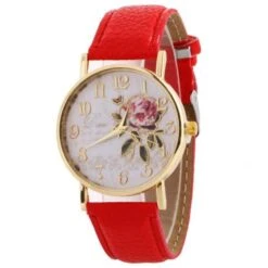 Montre Vintage à Petit Cadran En Faux Cuir Pour Femme -Vintage Soldes montre vintage a petit cadran en faux cuir pour femme 5