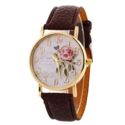 Montre Vintage à Petit Cadran En Faux Cuir Pour Femme -Vintage Soldes montre vintage a petit cadran en faux cuir pour femme 6