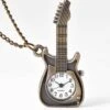 Montre Vintage De Poche En Forme De Guitare