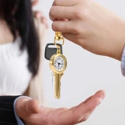 Montre Vintage Porte-clés De Poche Doré -Vintage Soldes montre vintage porte cles de poche dore 6