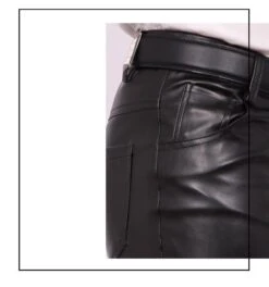 Pantalon Slim En Cuir Vintage Pour Homme 14 Pantalon Slim En Cuir Vintage Pour Homme -Vintage Soldes pantalon slim en cuir vintage pour homme 3