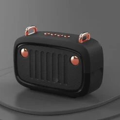 Petite Enceinte Portable Colorée Back To The 60’s -Vintage Soldes petite enceinte portable coloree back to the 60 noir
