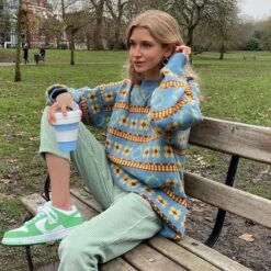 Pull Ample Femme Imprime Vintage 8 Pull Ample Femme Imprime Vintage -Vintage Soldes pull ample femme imprime vintage 4