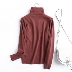 Pull Laine Col Roulé Vintage Femme -Vintage Soldes pull laine col roule vintage femme 4