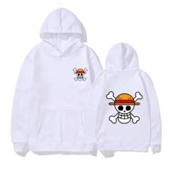 Pull One Piece Avec Une Capuche Luffy Pirate Vintage -Vintage Soldes pull one piece avec une capuche luffy pirate vintage 3
