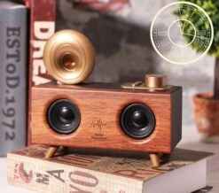 Radio Bluetooth Rétro à La Mode -Vintage Soldes radio bluetooth retro a la mode 2