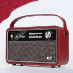 Radio-réveil Multifonction En Bois 8 Radio-réveil Multifonction En Bois -Vintage Soldes radio reveil multifonction en bois 5