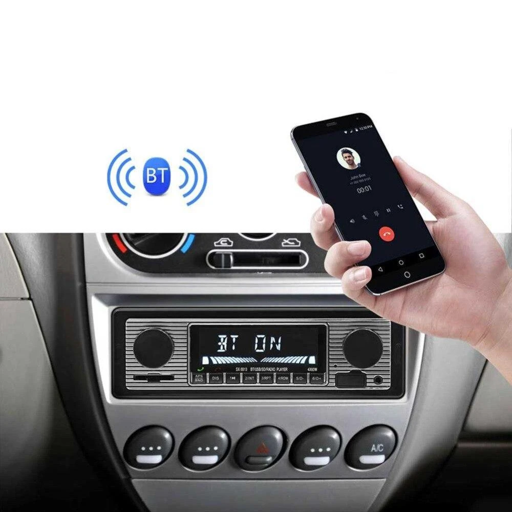 Radio Vintage Avec Bluetooth Et Lecteur MP3 2 Radio Vintage Avec Bluetooth Et Lecteur MP3 – Image 2