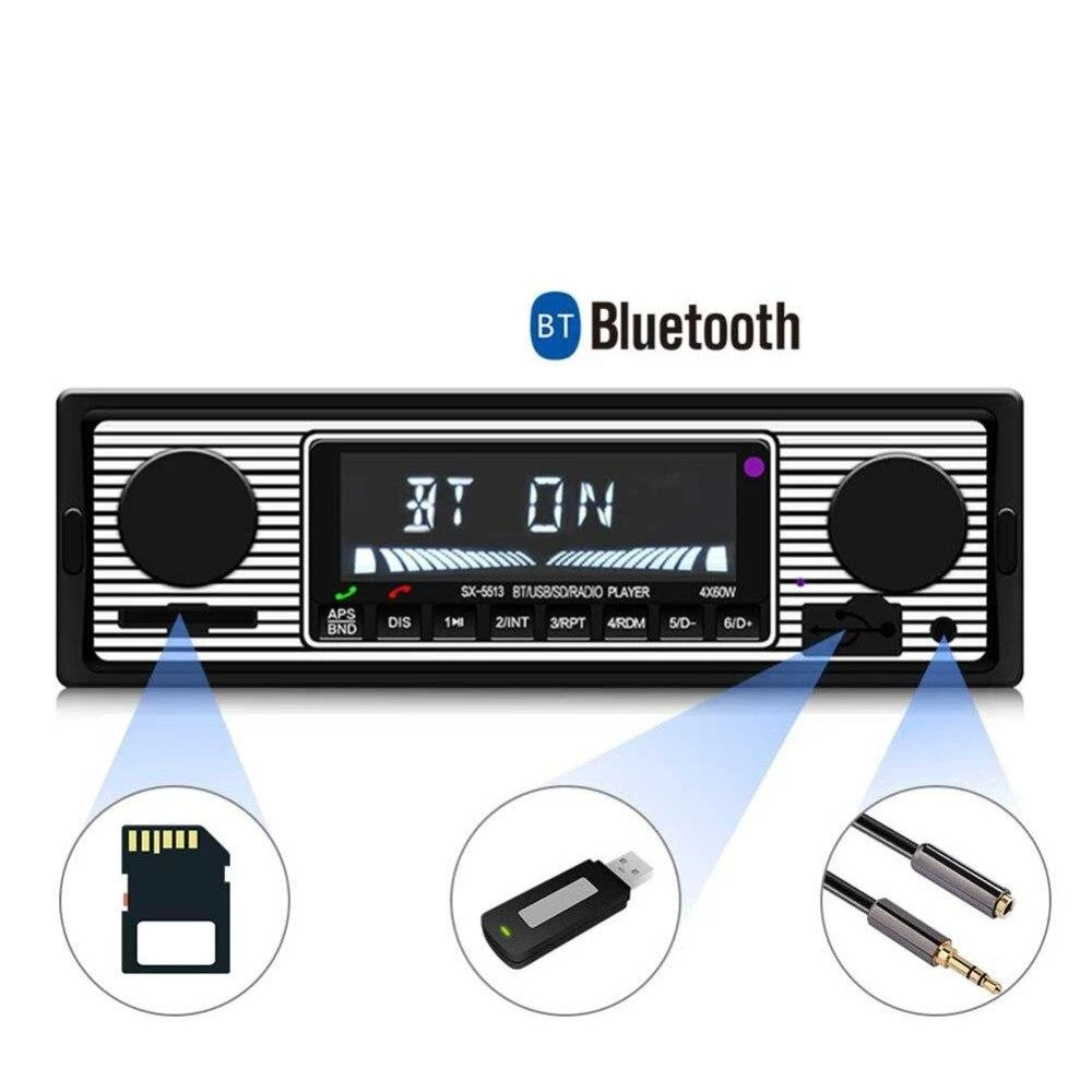Radio Vintage Avec Bluetooth Et Lecteur MP3 6 Radio Vintage Avec Bluetooth Et Lecteur MP3 – Image 6