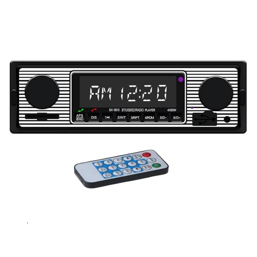 Radio Vintage Avec Bluetooth Et Lecteur MP3 1 Radio Vintage Avec Bluetooth Et Lecteur MP3