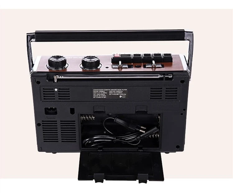 Radio Vintage Portable Avec Bluetooth 2 Radio Vintage Portable Avec Bluetooth – Image 2