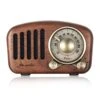 Radio Vintage Portable Avec Bluetooth, FM, MP3
