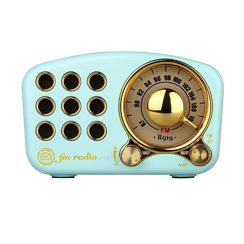 Radio Vintage Portable Avec Bluetooth, FM, MP3 5 Radio Vintage Portable Avec Bluetooth, FM, MP3 – Image 5