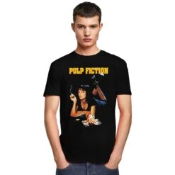 T-Shirt Pulp Fiction Pour Homme -Vintage Soldes t shirt pulp fiction pour homme 5