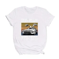 T-Shirt Retour Vers Le Futur Édition 2020 Pour Femme -Vintage Soldes t shirt retour vers le futur edition 2020 pour femme 3