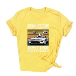 T-Shirt Retour Vers Le Futur Édition 2020 Pour Femme -Vintage Soldes t shirt retour vers le futur edition 2020 pour femme 4