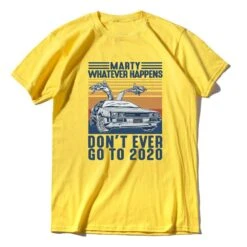T-Shirt Retour Vers Le Futur Édition 2020 Pour Homme 18 T-Shirt Retour Vers Le Futur Édition 2020 Pour Homme -Vintage Soldes t shirt retour vers le futur edition 2020 pour homme jaune s