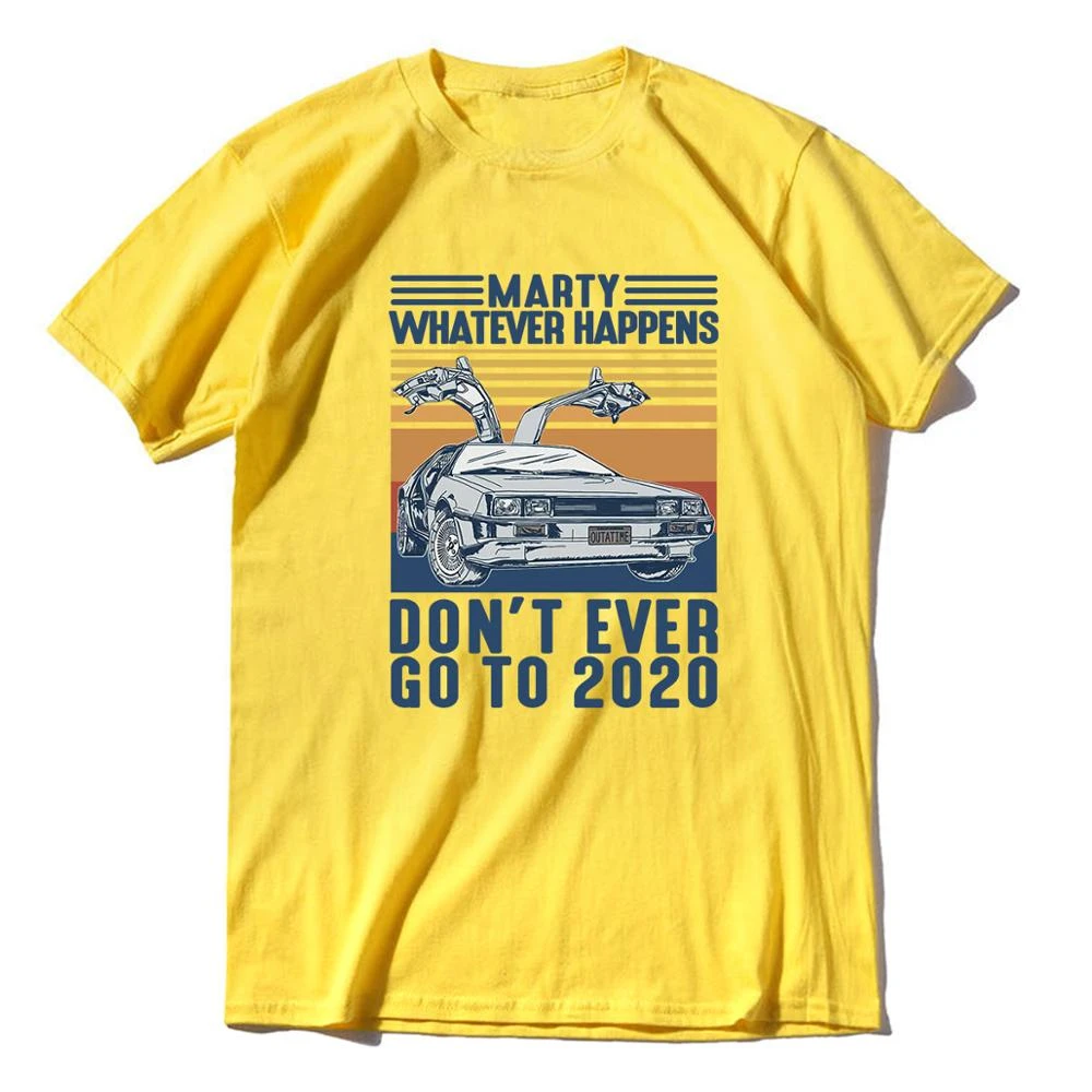 T-Shirt Retour Vers Le Futur Édition 2020 Pour Homme 6 T-Shirt Retour Vers Le Futur Édition 2020 Pour Homme – Image 6