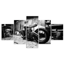 Tableau Moto Noir Et Blanc 5 Tableau Moto Noir Et Blanc -Vintage Soldes tableau moto noir et blanc