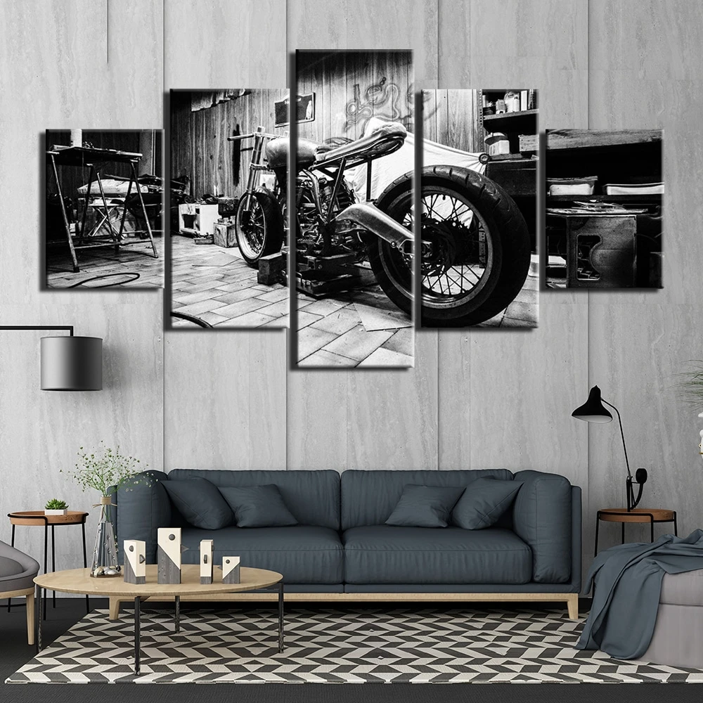 Tableau Moto Noir Et Blanc 1 Tableau Moto Noir Et Blanc