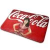 Tapis De Bain Années 50 Pin-up Coca-cola 40 X 60 Cm
