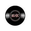 Tapis De Sol 3D Rond Forme Vinyle Vintage « ACDC »