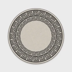 Tapis Rond Géométrique Style Rétro 7 Tapis Rond Géométrique Style Rétro -Vintage Soldes tapis rond geometrique style retro 2