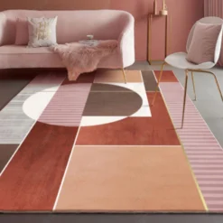 Tapis Vintage Géométrique