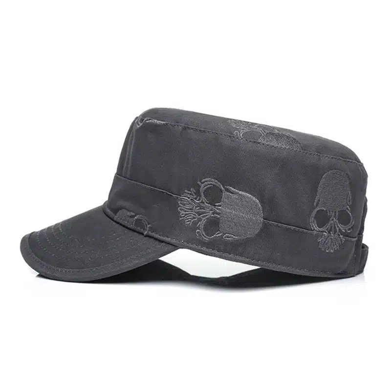 Casquette Militaire Vintage Brodée De Haute Qualité Pour Hommes 3 Casquette Militaire Vintage Brodée De Haute Qualité Pour Hommes – Image 3
