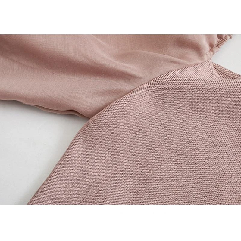 Top Chic Et Rétro Pour Femme à Manches Longues Bouffantes 4 Top Chic Et Rétro Pour Femme à Manches Longues Bouffantes – Image 4