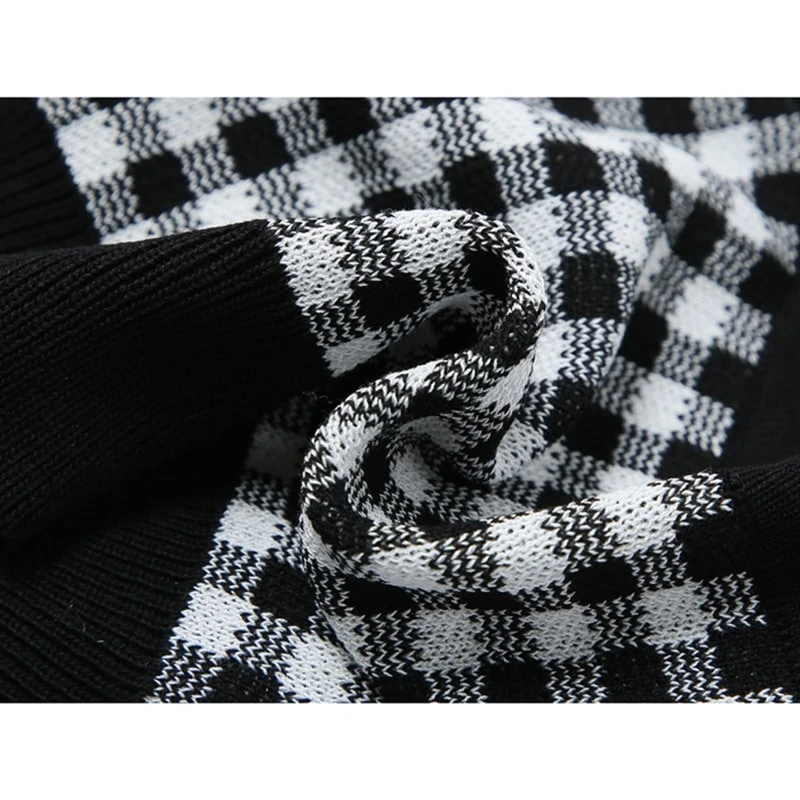 Top Court En Débardeur à Carreaux Vintage Pour Femme 6 Top Court En Débardeur à Carreaux Vintage Pour Femme – Image 6