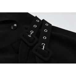 Veste Blazer Façon Trench-coat Vintage Pour Femme -Vintage Soldes veste blazer facon trench coat vintage pour femme 4