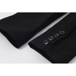 Veste Blazer Façon Trench-coat Vintage Pour Femme -Vintage Soldes veste blazer facon trench coat vintage pour femme 5