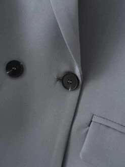 Veste Blazer Vintage Décontractée Pour Femmes -Vintage Soldes veste blazer vintage decontractee pour femmes 3