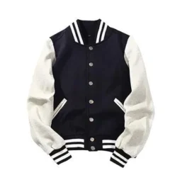 Veste Bomber Style Base Ball Vintage Pour Homme -Vintage Soldes veste bomber style base ball vintage pour homme 1