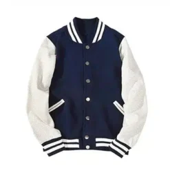 Veste Bomber Style Base Ball Vintage Pour Homme -Vintage Soldes veste bomber style base ball vintage pour homme 4