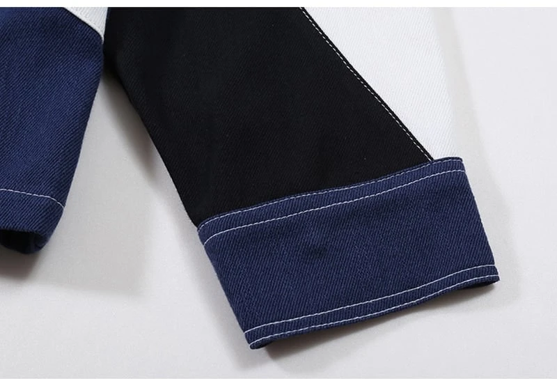 Veste En Jean Large Vintage Pour Femme 6 Veste En Jean Large Vintage Pour Femme – Image 6