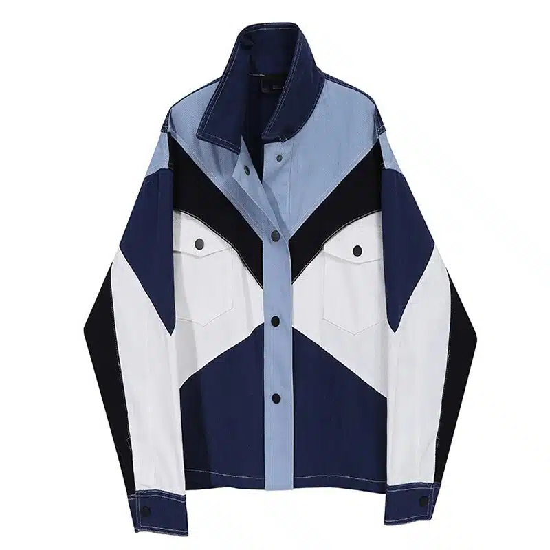 Veste En Jean Large Vintage Pour Femme 1 Veste En Jean Large Vintage Pour Femme