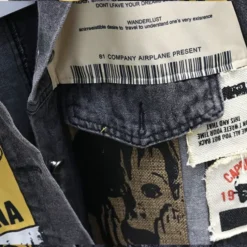 Veste En Jean Longue Et Oversize Vintage Originale 7 Veste En Jean Longue Et Oversize Vintage Originale -Vintage Soldes veste en jean longue et oversize vintage originale