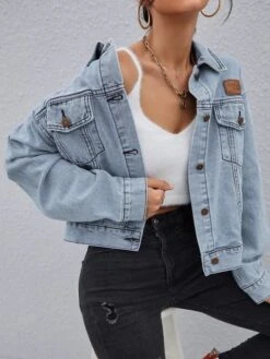 Veste En Jean Vintage Pour Femme