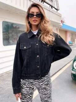 Veste En Jean Vintage Pour Femme -Vintage Soldes veste en jean vintage pour femme 6