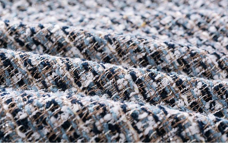 Veste Tweed Carreaux Pour Femme 4 Veste Tweed Carreaux Pour Femme – Image 4